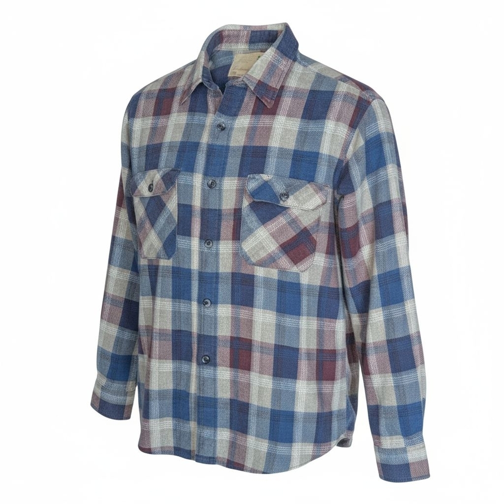 Vintage Sears Fieldmaster Plaid Button Up.